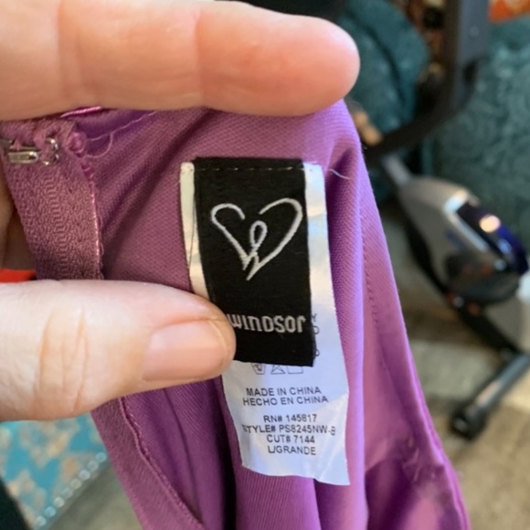 Windsor barbie pink metallic holograph mini skirt with stretch medium - Picture 10 of 11